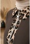 Leopard patterned dress 0119-02 anthracite - 4