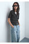 Mid-Waisted Barrel Jeans - 6