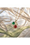 Women's Steel Non-Tarnish 4-Leaf Clover Necklace - 7