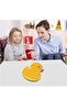 Pop Bubble Duck Fidget Toy, Reusable Stress Reliever for Adults & Kids - 6