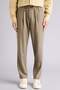 Relax Fit Relaxed Fit Short Leg Linen Look Summer Fabric Trousers E4790Ax25Sm - 3