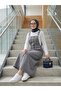 Women's Dark Blue Denim Salopet - 2