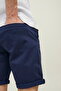 Men's Navy Blazer Sports Shorts - 5