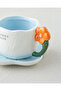 Daylora Dolomite 4 Piece 2 Person Coffee Cup Set 100 ml Blue-Orange - 4