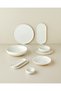 Verona Porcelain Kayık Plate 30 cm White - 4
