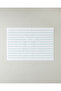 Mono Stripe Cotton Foot Towel 50X70 cm White - Green