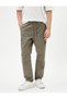 Parachute Trousers with Tie Waist and Cargo Pocket Detail - 3