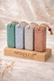 12 Pieces of Heel Stone / Stringed Pumice Stone / Colorful / Natural Foot and Heel Care / Callus Exfoliating Stone - 4
