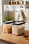 Hide Plus 2-Piece Storage Container Black (2X 1.9Lt) - 5