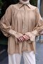 Women's Premium Shirt with Drawstring Detail - 7