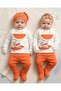 Newborn Cute Patterned 100% Cotton 5-Piece Hospital Discharge Set