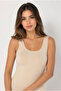 6-Pack Cotton Undershirt Women's 100% Cotton Wide Strap Tank Top-Made in Turkey - 3