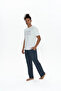 Women's Men's 3-Piece 100% Cotton Pajama Set Relaxed Short Sleeve Crew Neck - 3