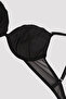 حمالة صدر داعمة بتفاصيل دانتيل من Wowbra باللون الأسود - 6