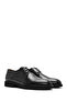 Men's Black Lace-Up Leather Casual Shoes 26Sfd6019Ft - 2