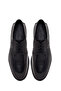 Men's Black Lace-Up Leather Casual Shoes 26Sfd670714 - 4