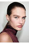 High Collar Satin Blouse - 6