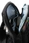 Dark Blue Unisex Parachute Fabric Water Resistant Multi-Compartment Crossbody Bag 6004 - 6