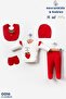 Nevrankids Strawberry Embroidered Newborn 5-Piece Hospital Discharge Set - 8