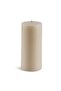 Grandiose White Velvet Scented Pillar Candle 10.16x22.86cm- 160 Hrs - 4