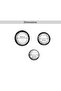 Mervina 12-piece Porcelain Dinner Set -white & Black - 6