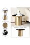 Sanadah End Table Small - Black & Gold - 6