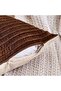 Indulgence Velvet Pleated Cushion Cover 35x50cm - Beige - 3