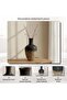 Caspian Terracotta Vase 18.5x18.5x35.5cm -black & Brown - 5
