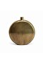 Shant Metal Round Shape Vase 38x8x37.5cm - Gold - 3