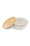 Paco Round Serving Bowl With Bamboo Lid 2l - White - 5