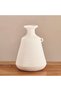 Teeny Stoneware Vase 20.8x20.8x28.1cm - Cream - 5