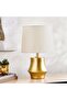 Gomery E27 Polyresin Table Lamp 32x32x53.5cm - Brass