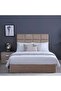 OLGA TWIN BED VELVET BEIGE 140X200 CM - 2