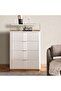 Cohen Chest Of 4 Drawer - High Gloss Off White - 2