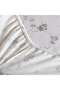 Luxe Floreana King Fitted Sheet 180x200+33cm - Green - 2
