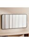 Ashton Rectangle Wall Mirror 60x120cm - Black - 4