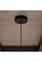 Preston E27 Metal Pendant Lamp 22x165cm - Matt Black - 4