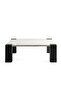 Hebert Coffee Table Marble - Natural & Walnut - 6
