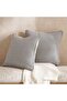Velisha Pinstripe 2piece Cushion Cover Set 50x50cm - Navy
