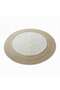 Cozy Corn Shaggy Round Rug 120cm Round -natural/white - 3