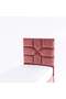Elliana Single Bed Velvet Pink 120x200 Cm - 4