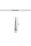 Marbella Led Marbled Conical Taper Candle Dia5.5x25cm - White - 7
