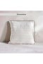 Patio Structured Jacquard Indoor / Outdoor Filled Cushion 50x50cm- Ivory - 7