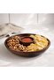 Kiara Acacia Serving Platter With Chip & Dip Bowl Dia25.4x5.1cm -walnut
