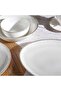 Celeste 47-piece New Bone China Dinner Set -white - 6