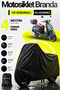 Motorcycle Tarpaulin Arora Mojito Black Waterproof and Durable (Thickest) Fabric Lifetime Use