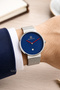 Men's Wristwatch with Functional Calendar and Straw Strap 726074 - 2