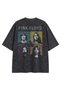 Unisex Pink Floyd Members Back Printed Washable T-Shirt, Oversize Rock Band Themed Retro T-Shirt - 3