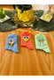 3-Pack of Fun College Socks with Cartoon Patterns