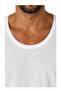 6-Pack Cotton Undershirts 100% Cotton Men's Crew Neck Half Sleeve Undershirt Tank Top-Made in Turkey - 2